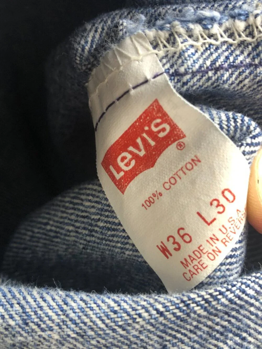 Vintage Levis 505 XX Jeans Mens 32x30 Blue Acid Wash Made USA 90s Y2K 1997